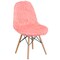 Flash Furniture 34" Hermosa Pink Unique Shaggy Dog Comfortable Accent Chair